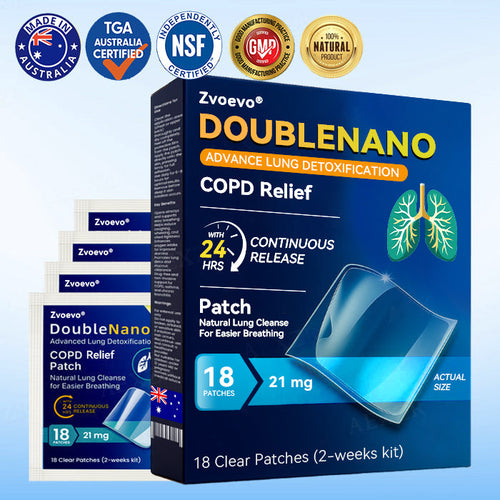 🌿TGA Approved:🔥 Hot Sale - Limited Stocks 🌿 Zvoevo® DoubleNano COPD Relief Patch 🔥50% OFF🔥