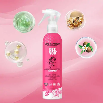 ✨️DeeVoo™   Luxe Bee venom Scalp Treatment HairGrᴏᴡth Hair Spray(Hurry, 80% OFF - Only 30 minutes left 🫧)
