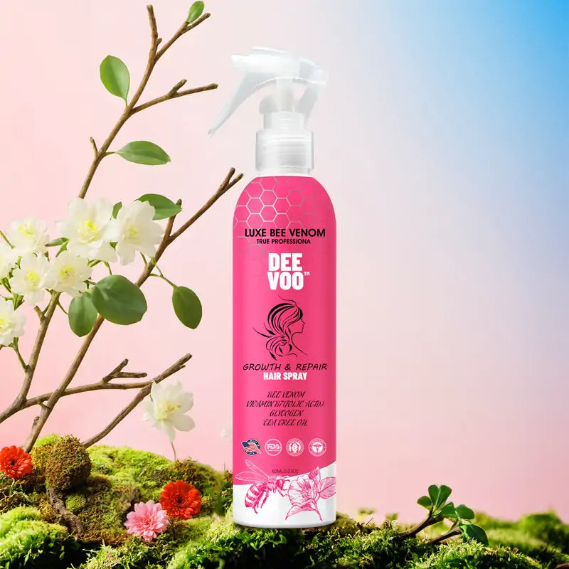 ✨️DeeVoo™   Luxe Bee venom Scalp Treatment HairGrᴏᴡth Hair Spray(Hurry, 80% OFF - Only 30 minutes left 🫧)