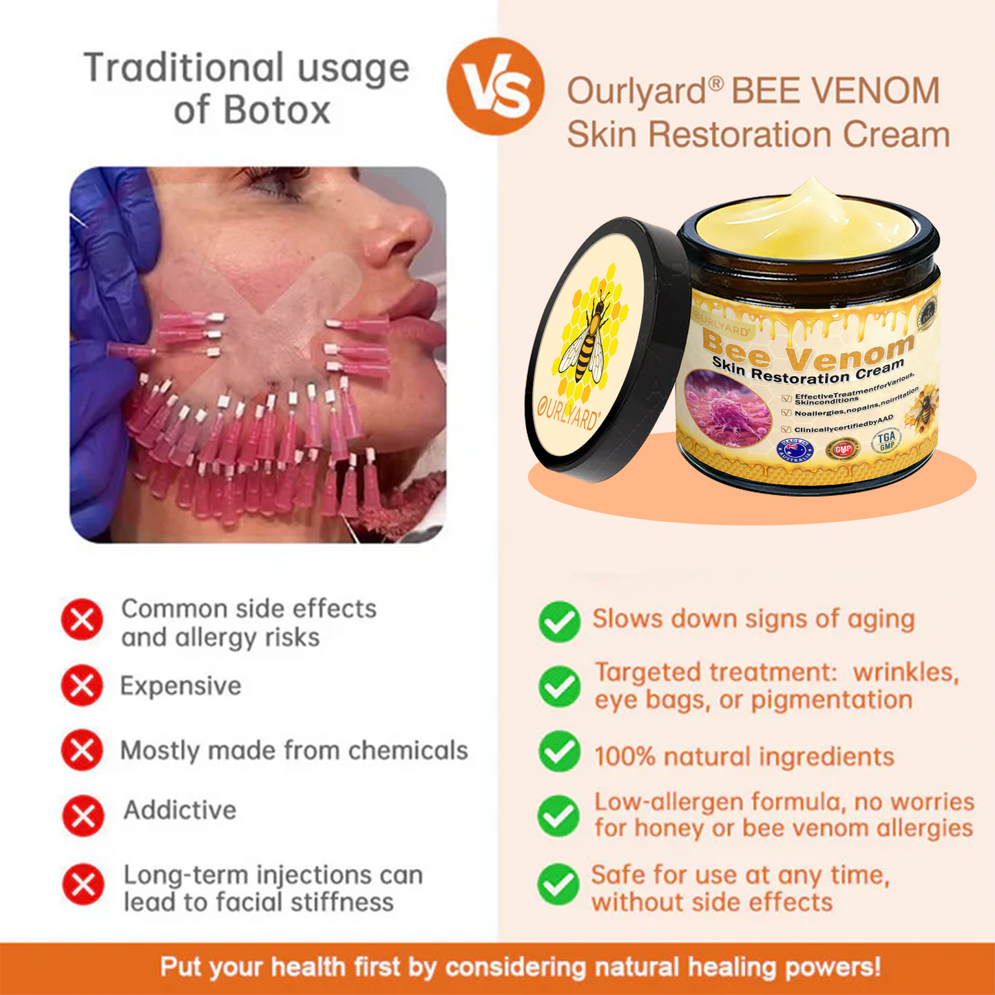 🪞TGA Approved: Ourlyard® Bee venom Pro Comprehensive Cream — 🔥Limited Time 80% OFF🔥
