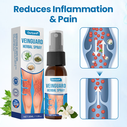 🌈🌈Ourlyard® VeinGuard Herbal Spray-✅ Clinically proven to eliminate varicose veins in just 7 days! (🔥Limited Time 80% OFF🔥)
