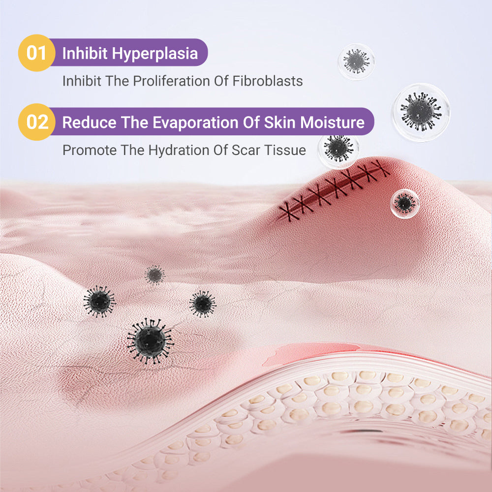 ✅Official Store |Ourlyard® Hyaluronic Acid Nano Microneedle Repair Tape🏥(Treatment of old and new scars, reduction of surgical scars, stretch marks, keloids, acne, burns, warts, dermatomes and varicose veins)