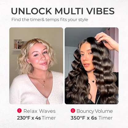 👑👑Final 6 Hours: 60% OFF COMPACT Hair Waver Crimper