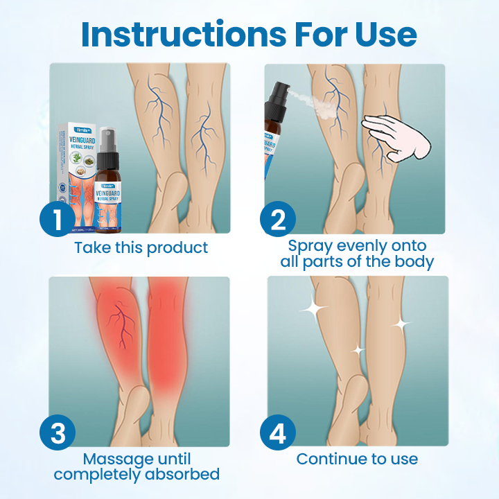 🌈🌈Ourlyard® VeinGuard Herbal Spray-✅ Clinically proven to eliminate varicose veins in just 7 days! (🔥Limited Time 80% OFF🔥)
